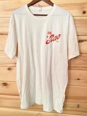 Ashe Rae Tracklist Tee Singer/Songwriter Merchandise Concert (2022) T-Shirt NWOT